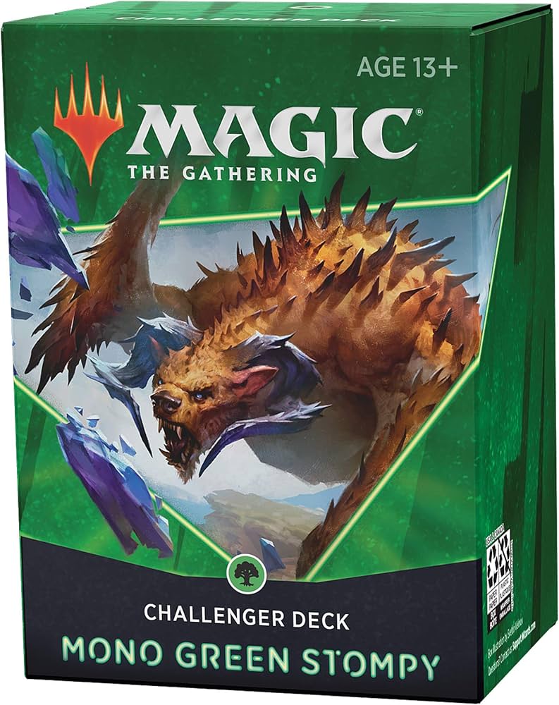 Amazon.com: Magic The Gathering 2021 Challenger Deck – Mono Green